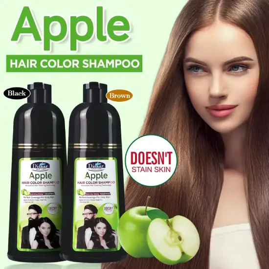 Apple Shampoo dark Brown 2