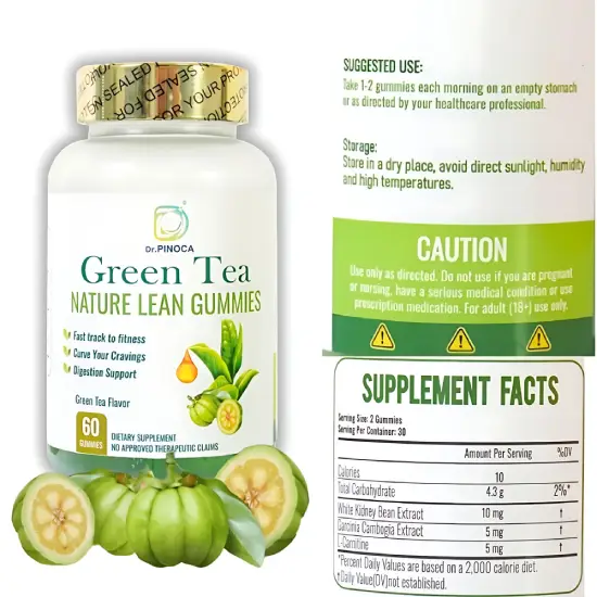 Dr. Pinoca Green Tea Fat Burner Gummies