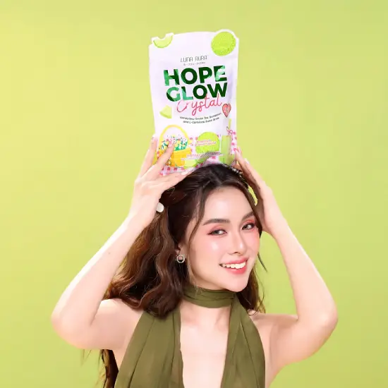 Luna Aura Hope Glow Crystal Honeydew Green Tea 2