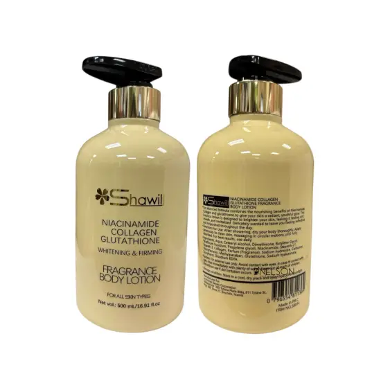 Shawill Niacinamide Collagen Glutathione Lotion (Yellow) - Image 2